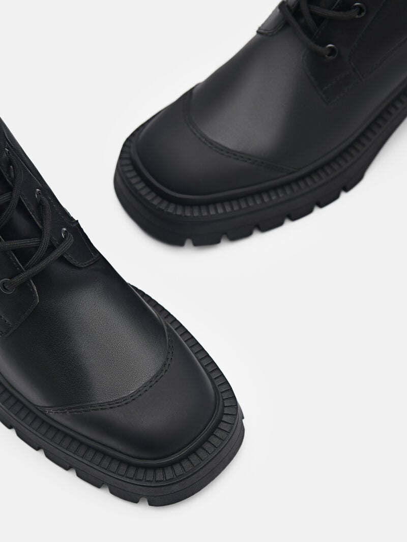 Pedro Poppy Boots Women Ankle Boots Black | Q9Q-1334