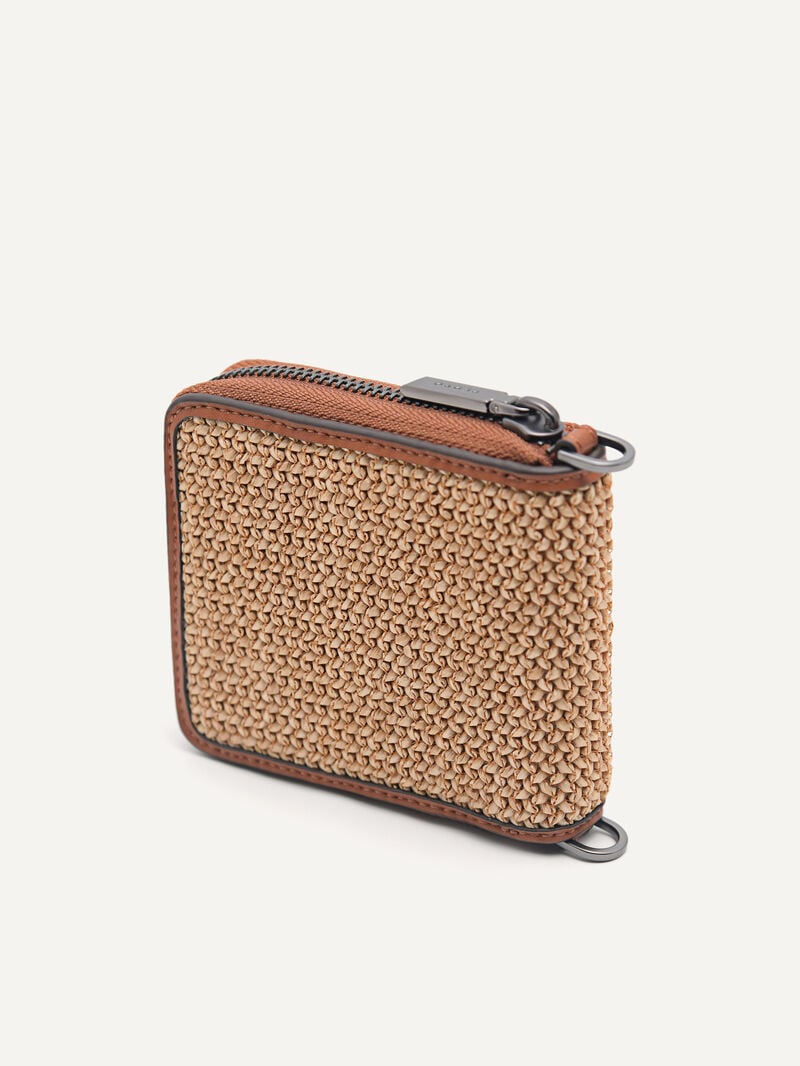 Pedro Raffia Men Wallets Cognac | Q9Q-912