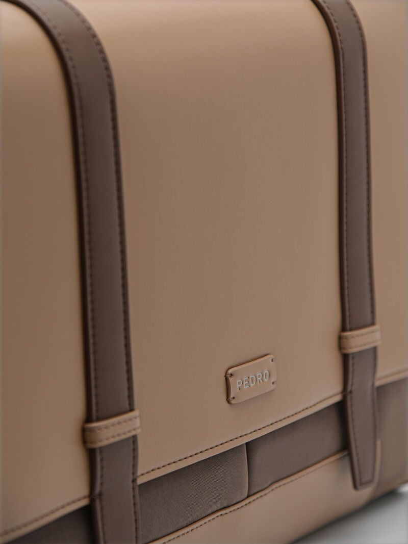 Pedro Rainier Bags Men Messenger Bags Taupe | Q9Q-1096