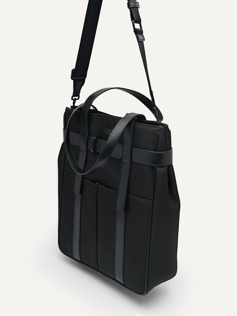 Pedro Rainier Bags Men Totes Black | Q9Q-1093
