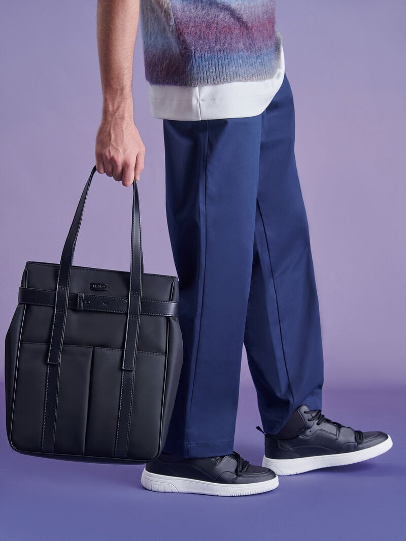 Pedro Rainier Bags Men Totes Black | Q9Q-1093
