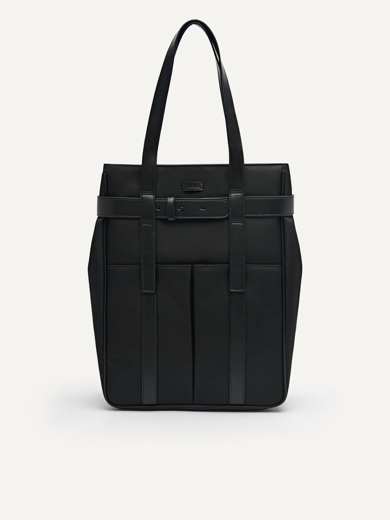 Pedro Rainier Bags Men Totes Black | Q9Q-1093