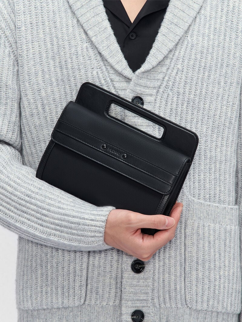 Pedro Richard Bags Men Clutches Black | Q9Q-1084