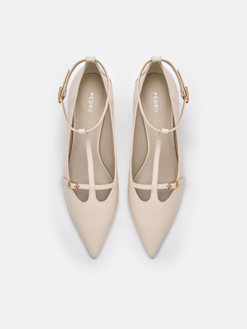 Pedro Riele Women Pumps Beige | Q9Q-1414