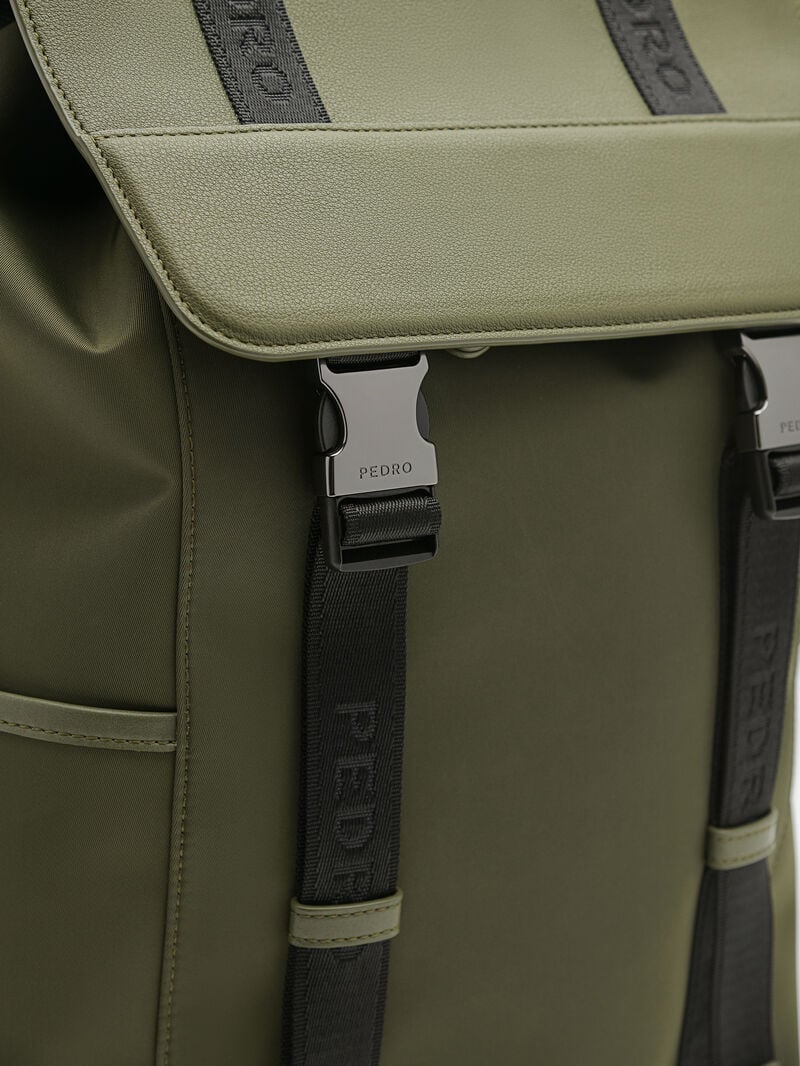 Pedro Rigby Bags Men Backpacks Military Green | Q9Q-1080
