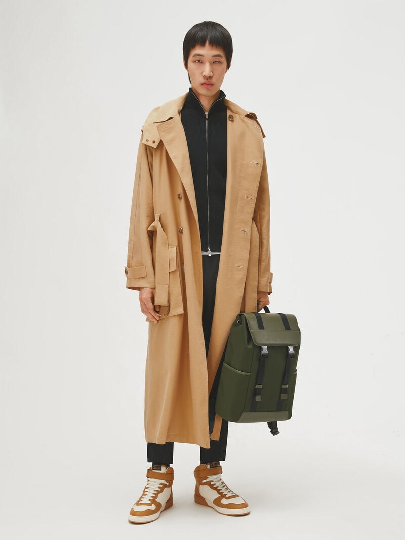 Pedro Rigby Bags Men Backpacks Military Green | Q9Q-1080
