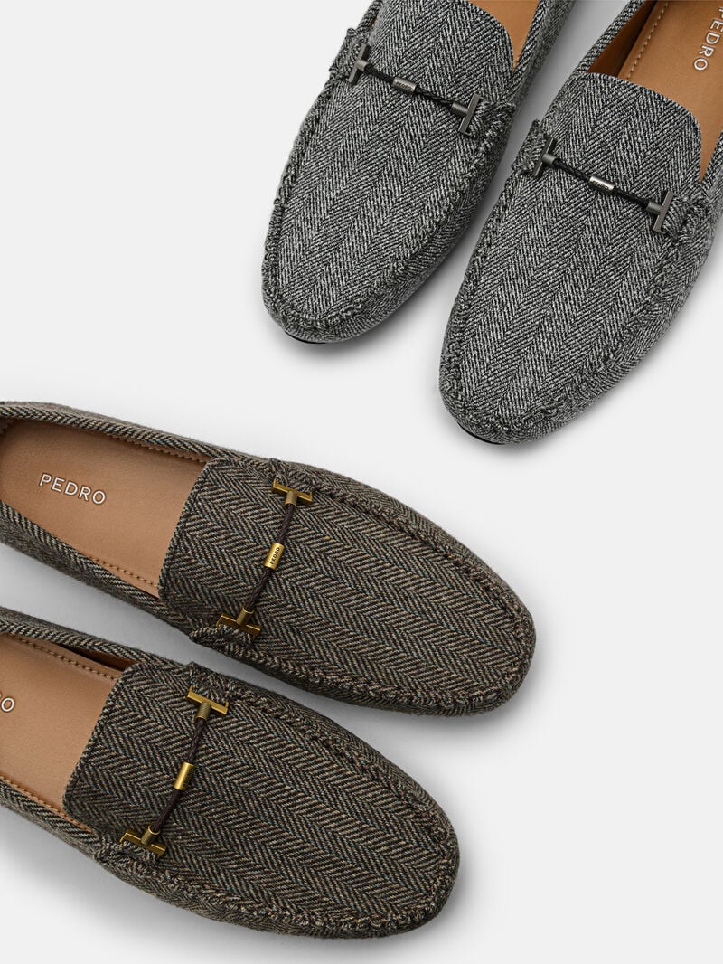 Pedro Robert Fabric Men Moccasins Multi | Q9Q-1584