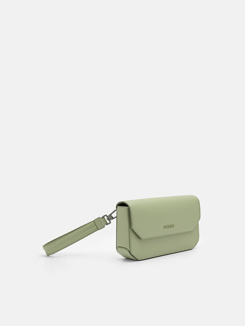 Pedro Seth Bags Men Clutches Olive | Q9Q-1071
