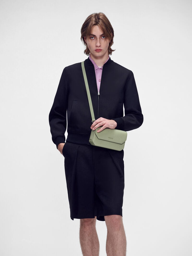 Pedro Seth Bags Men Clutches Olive | Q9Q-1071