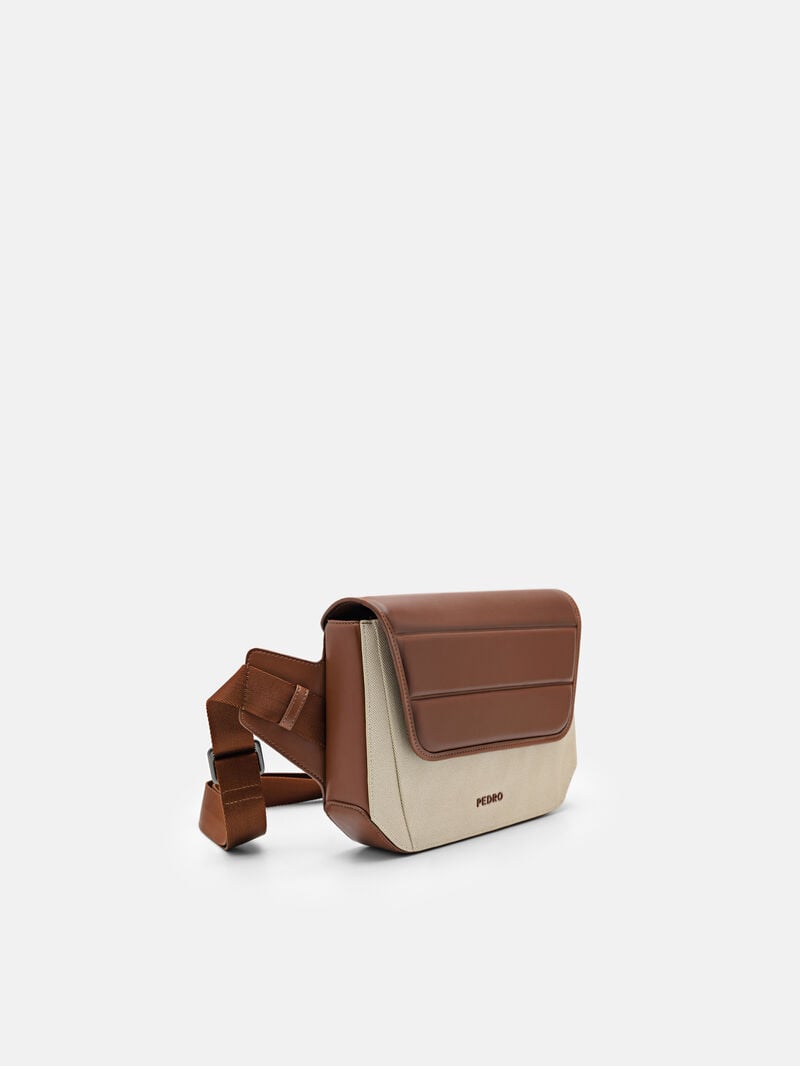 Pedro Seth Sling Pouch Bags Men Sling Bags Brown | Q9Q-1067