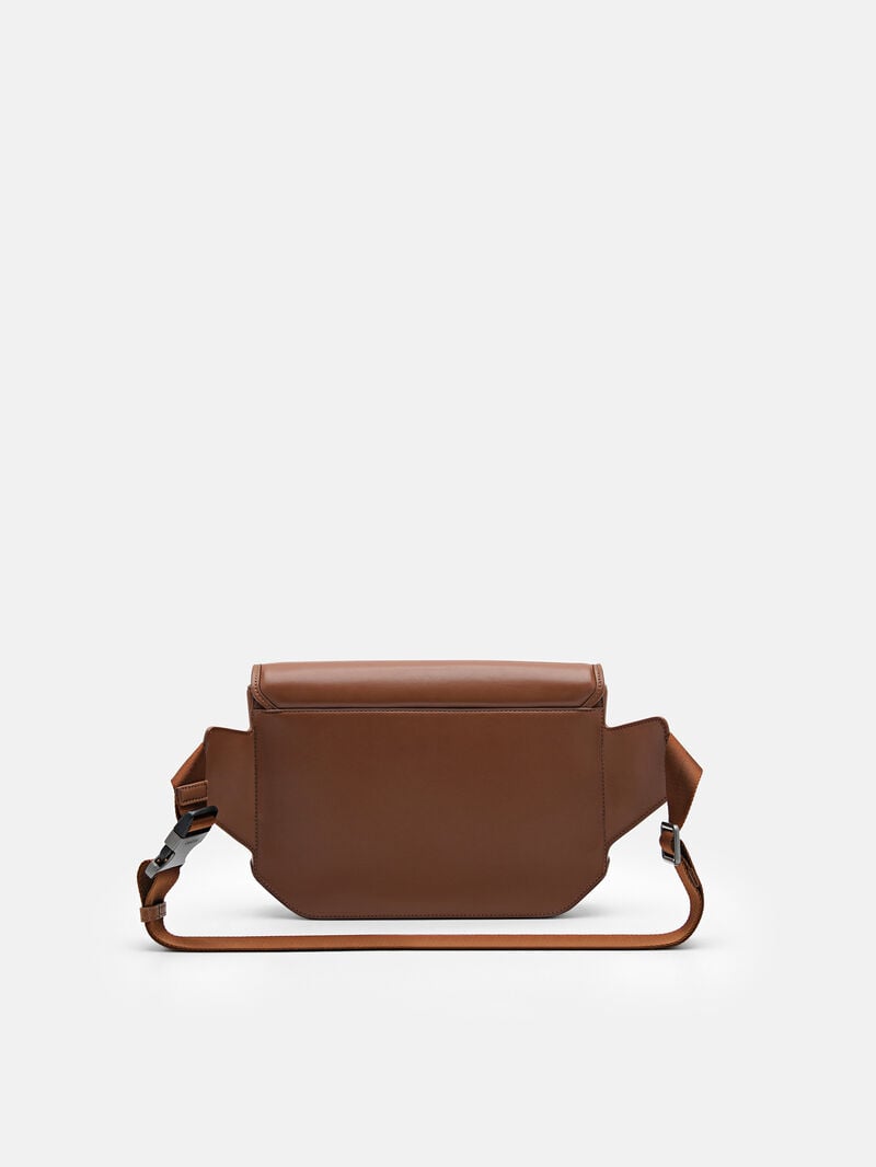 Pedro Seth Sling Pouch Bags Men Sling Bags Brown | Q9Q-1067