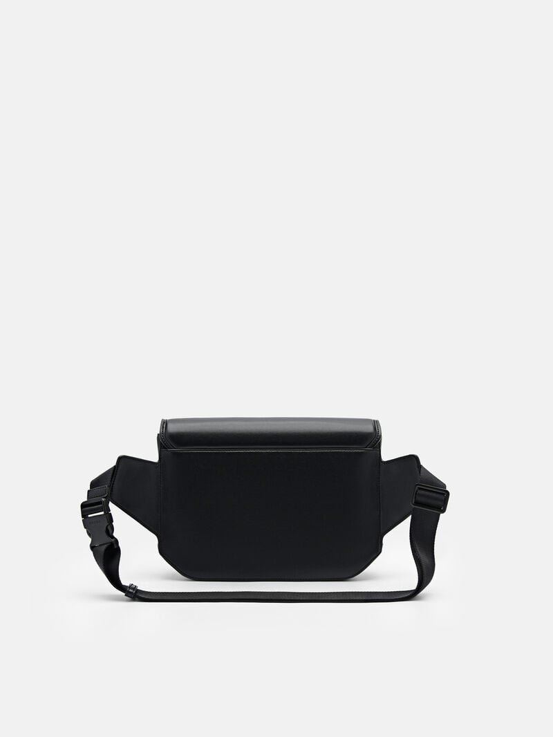 Pedro Seth Sling Pouch Bags Men Sling Bags Black | Q9Q-1066