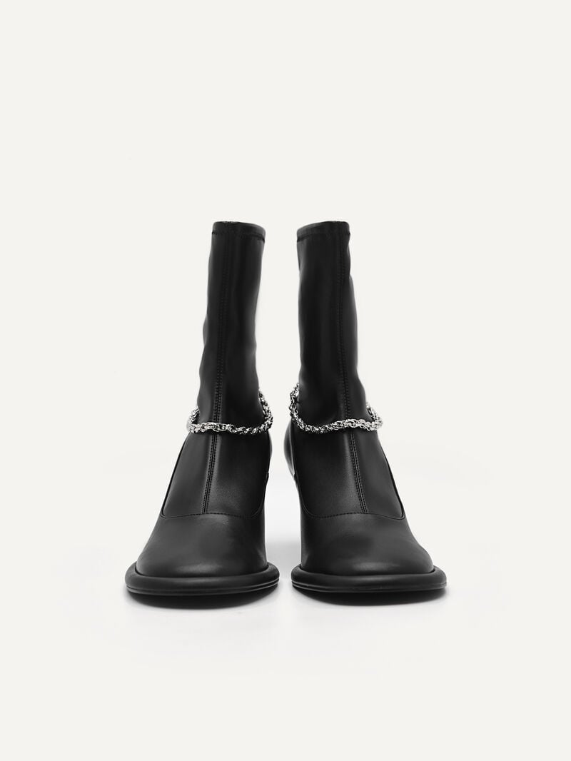 Pedro Sistrah Boots Women Ankle Boots Black | Q9Q-1329