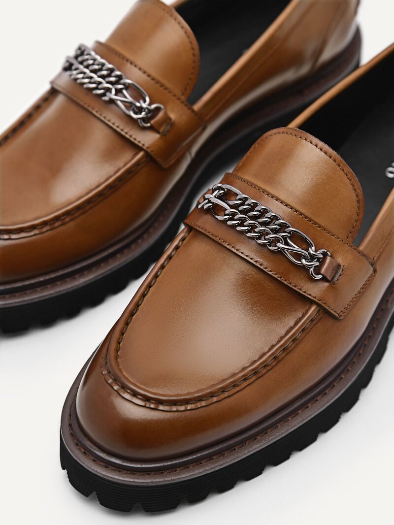 Pedro Sistrah Leather Women Flats Dark Brown | Q9Q-1568