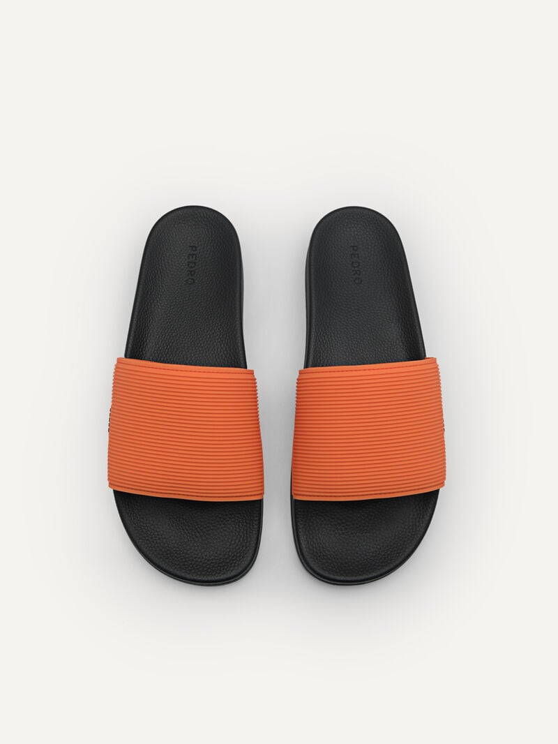 Pedro Slide Men Sandals Orange | Q9Q-1565