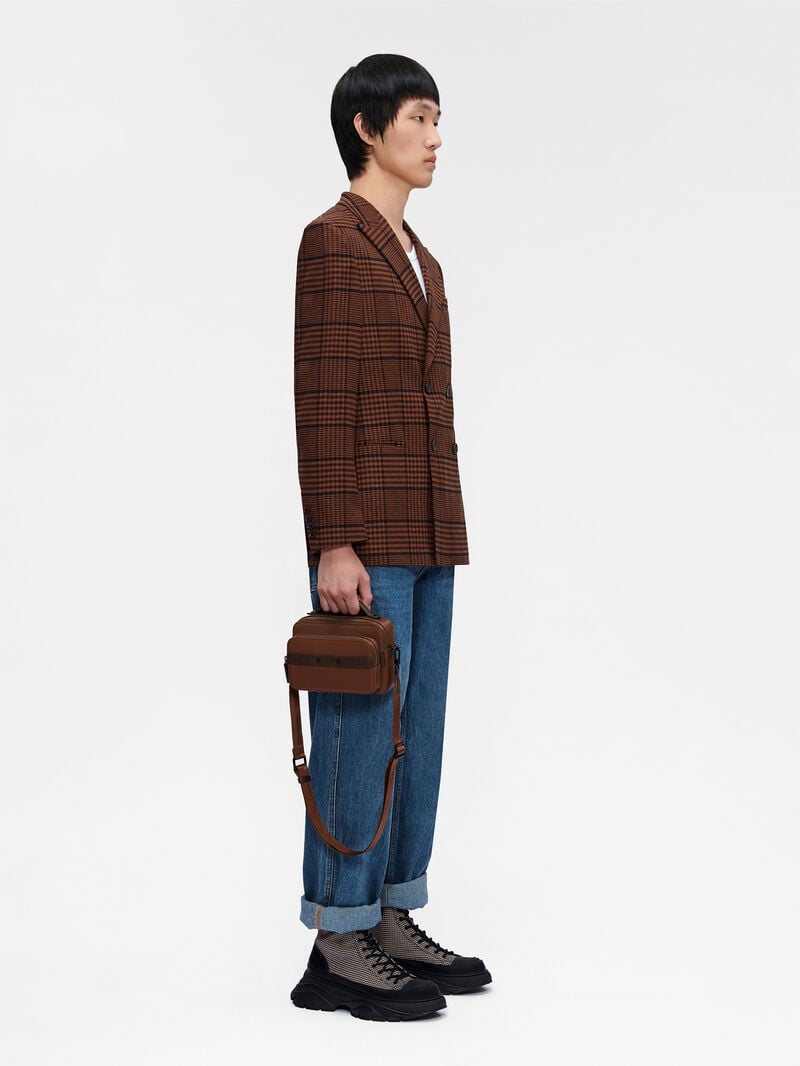 Pedro Smith Bags Men Sling Bags Brown | Q9Q-1063