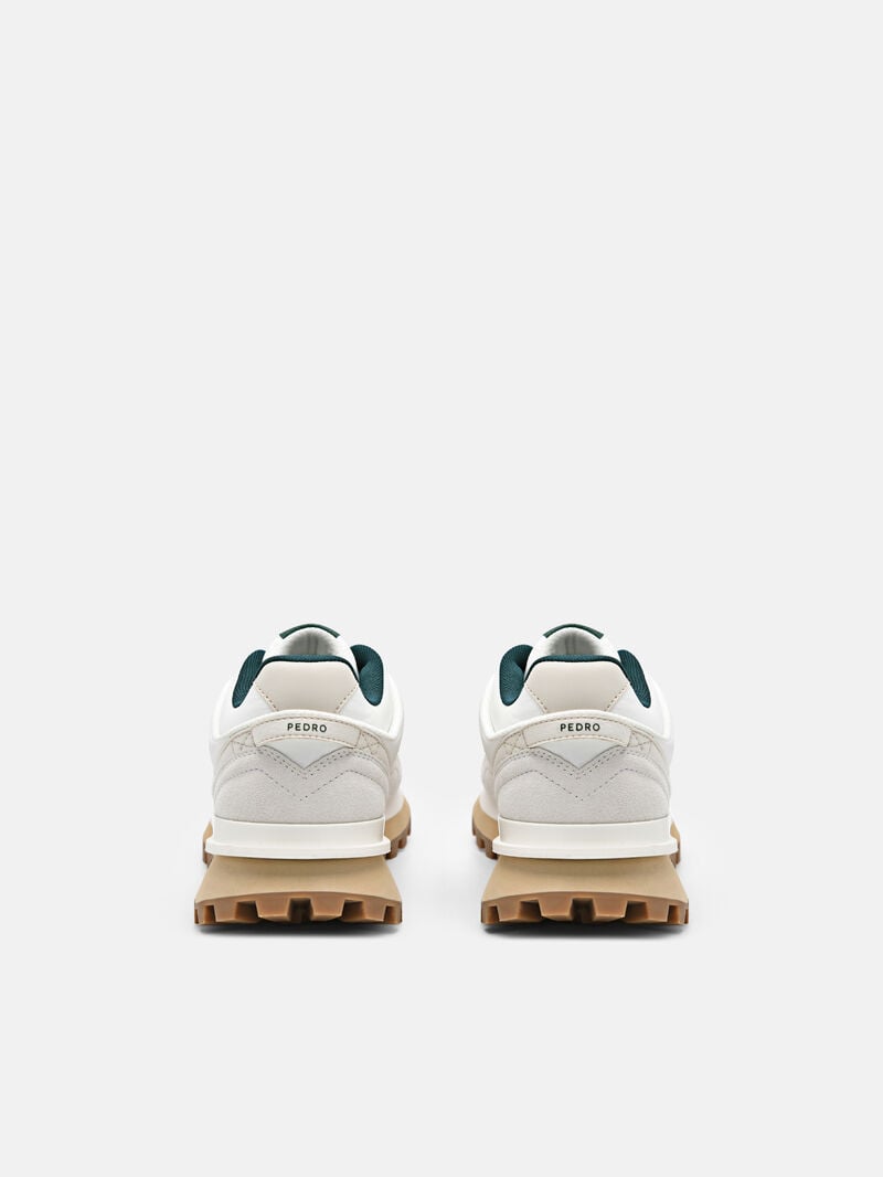 Pedro Stream Suede Women Sneakers White | Q9Q-1555
