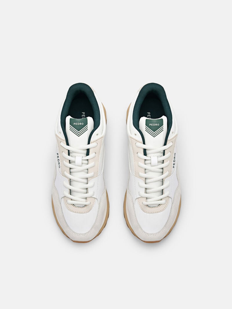 Pedro Stream Suede Women Sneakers White | Q9Q-1555