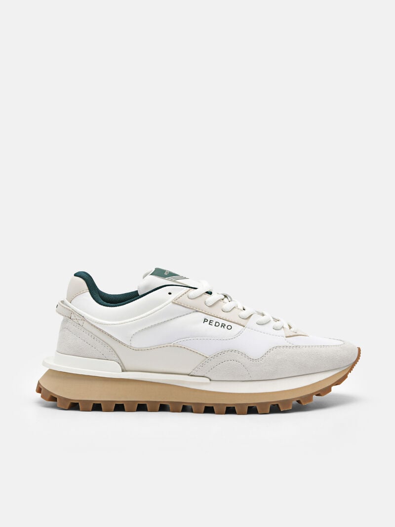 Pedro Stream Suede Women Sneakers White | Q9Q-1555