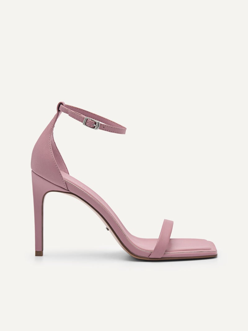 Pedro Studio Donna Leather Women High Heels Blush | Q9Q-2071