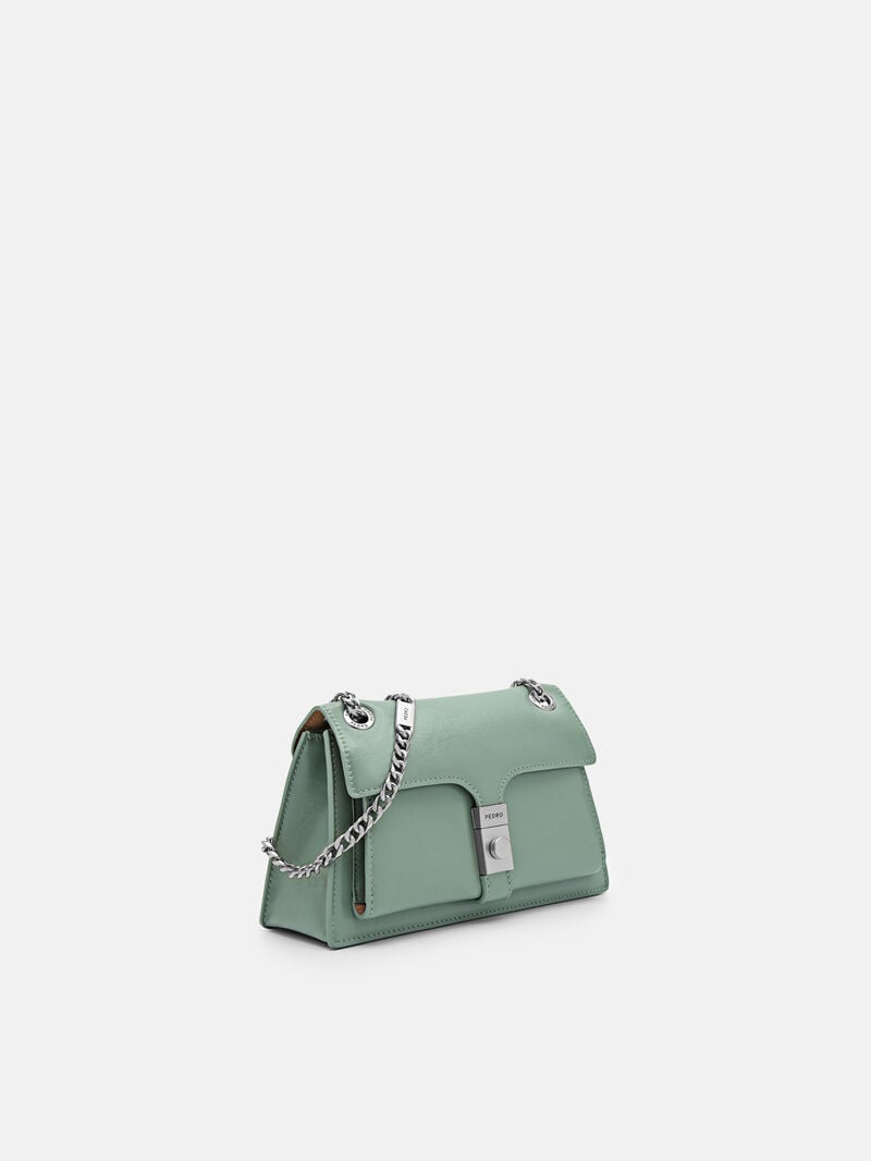 Pedro Studio Farida Leather Mini Bags Women Shoulder Bags Green | Q9Q-2037