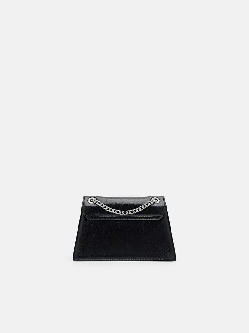 Pedro Studio Farida Leather Mini Bags Women Shoulder Bags Black | Q9Q-2036
