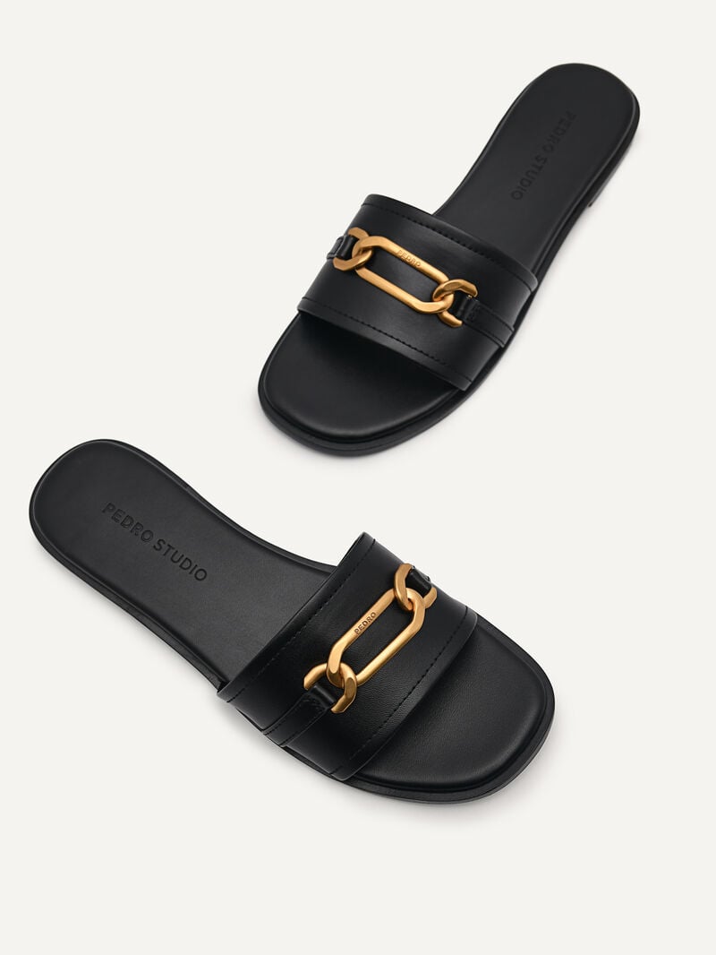 Pedro Studio Jeanne Women Flats Black | Q9Q-2099