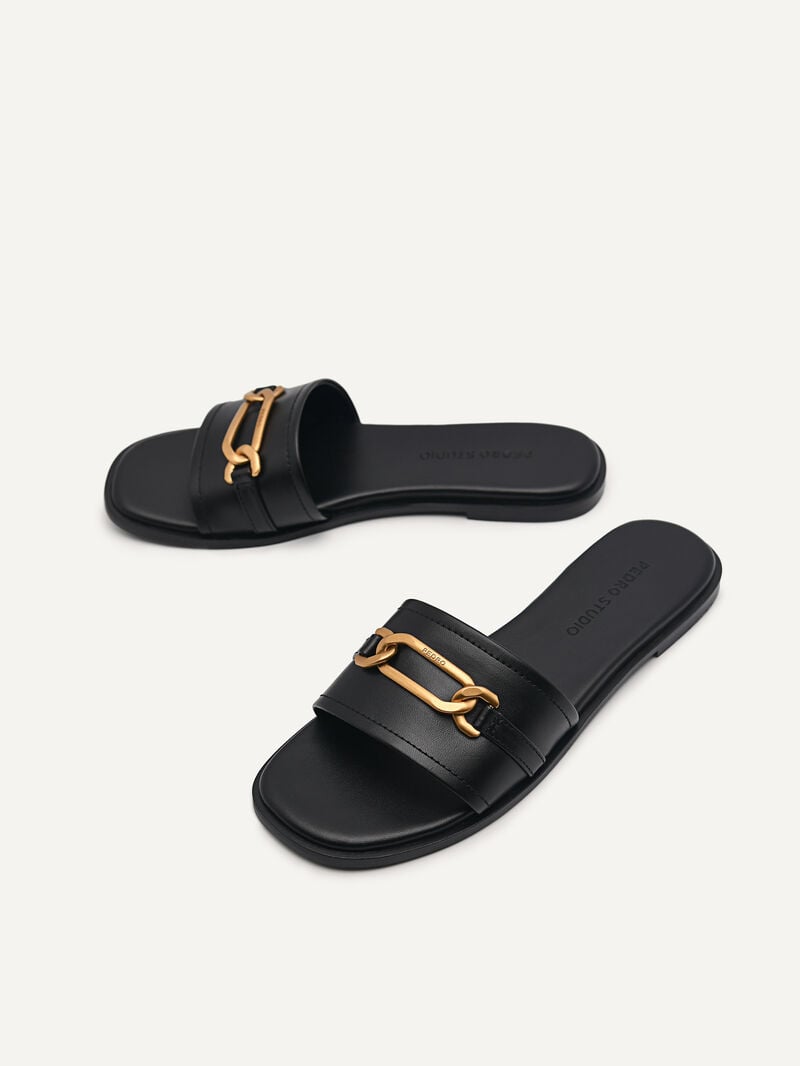 Pedro Studio Jeanne Women Flats Black | Q9Q-2099