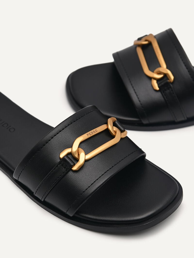 Pedro Studio Jeanne Women Flats Black | Q9Q-2099