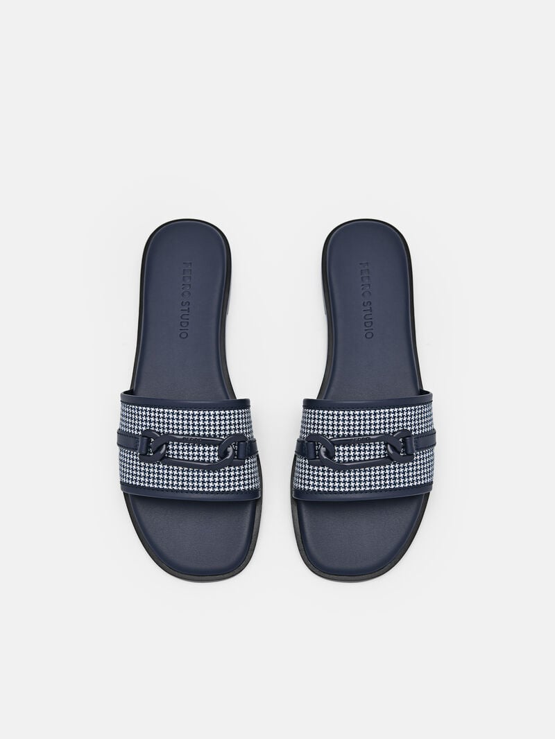 Pedro Studio Jeanne Women Flats Navy | Q9Q-2103