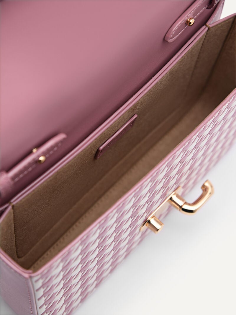 Pedro Studio Kate Leather Envelope Bags Women Shoulder Bags Blush | Q9Q-2033