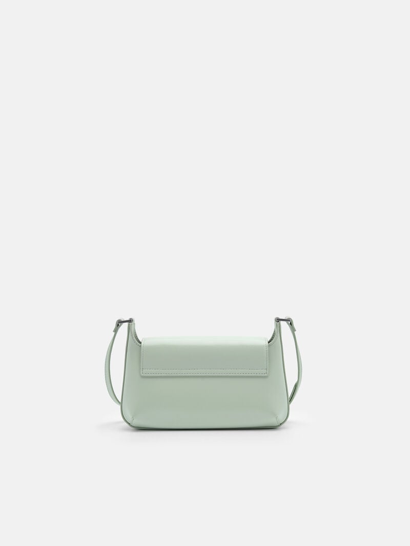 Pedro Studio Leather Phone Pouch Women Tech Accessories Light Green | Q9Q-1999