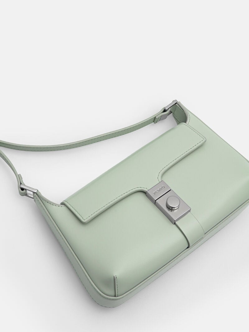 Pedro Studio Leather Phone Pouch Women Tech Accessories Light Green | Q9Q-1999