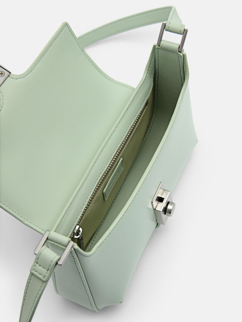Pedro Studio Leather Phone Pouch Women Tech Accessories Light Green | Q9Q-1999