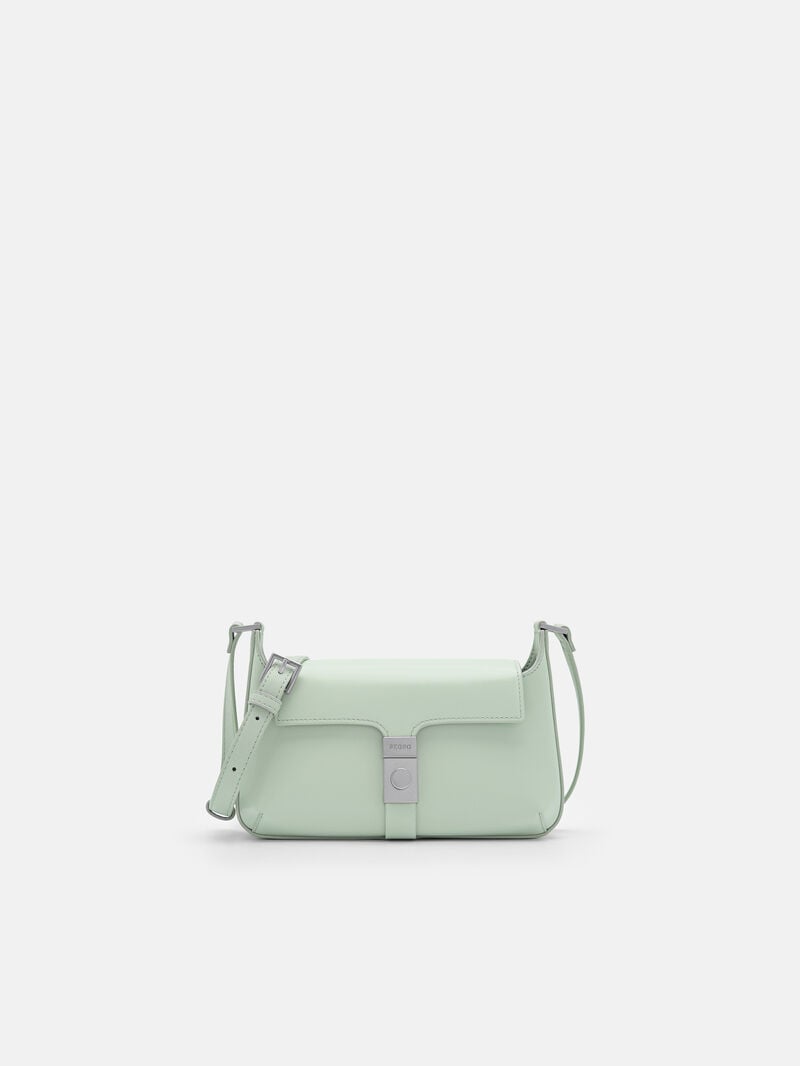 Pedro Studio Leather Phone Pouch Women Tech Accessories Light Green | Q9Q-1999