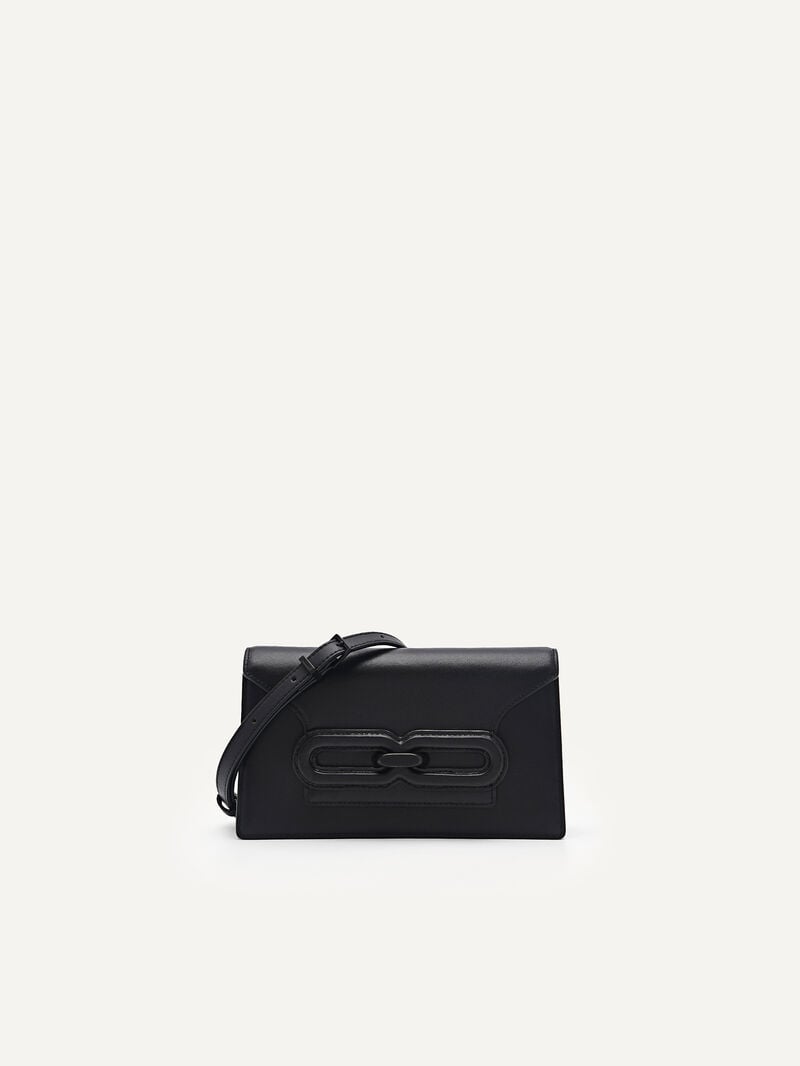 Pedro Studio Leather Travel Organiser Women Travel Accessories Black | Q9Q-1992