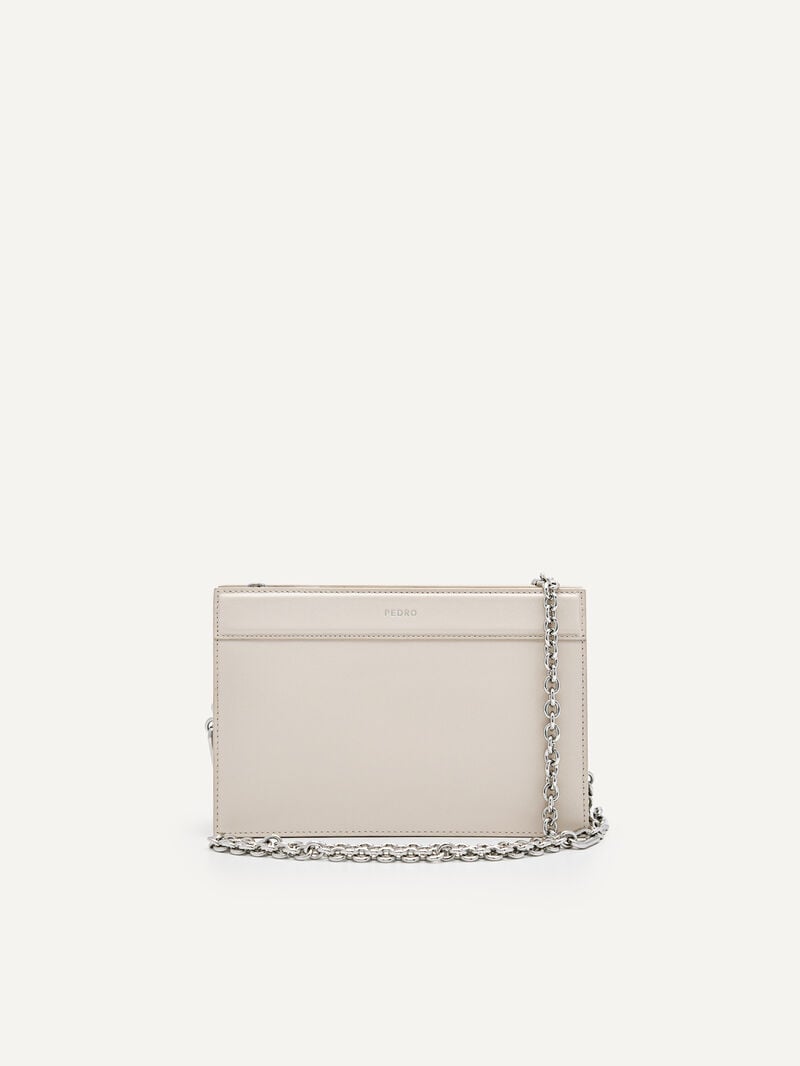 Pedro Studio Leather Travel Organizer Women Travel Accessories Cream | Q9Q-1986