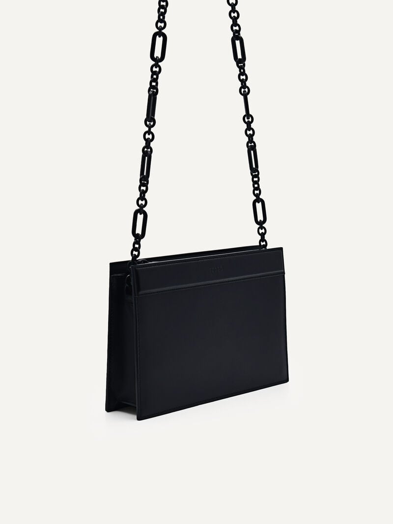 Pedro Studio Leather Travel Organizer Women Travel Accessories Black | Q9Q-1984