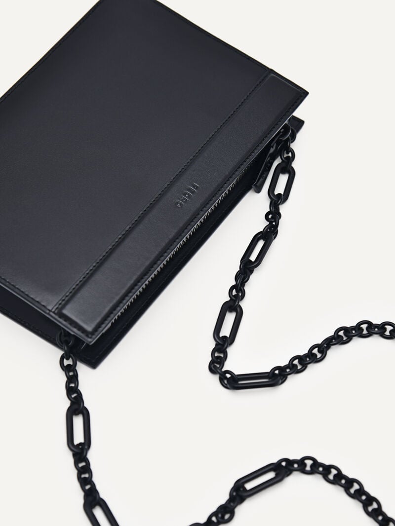 Pedro Studio Leather Travel Organizer Women Travel Accessories Black | Q9Q-1984