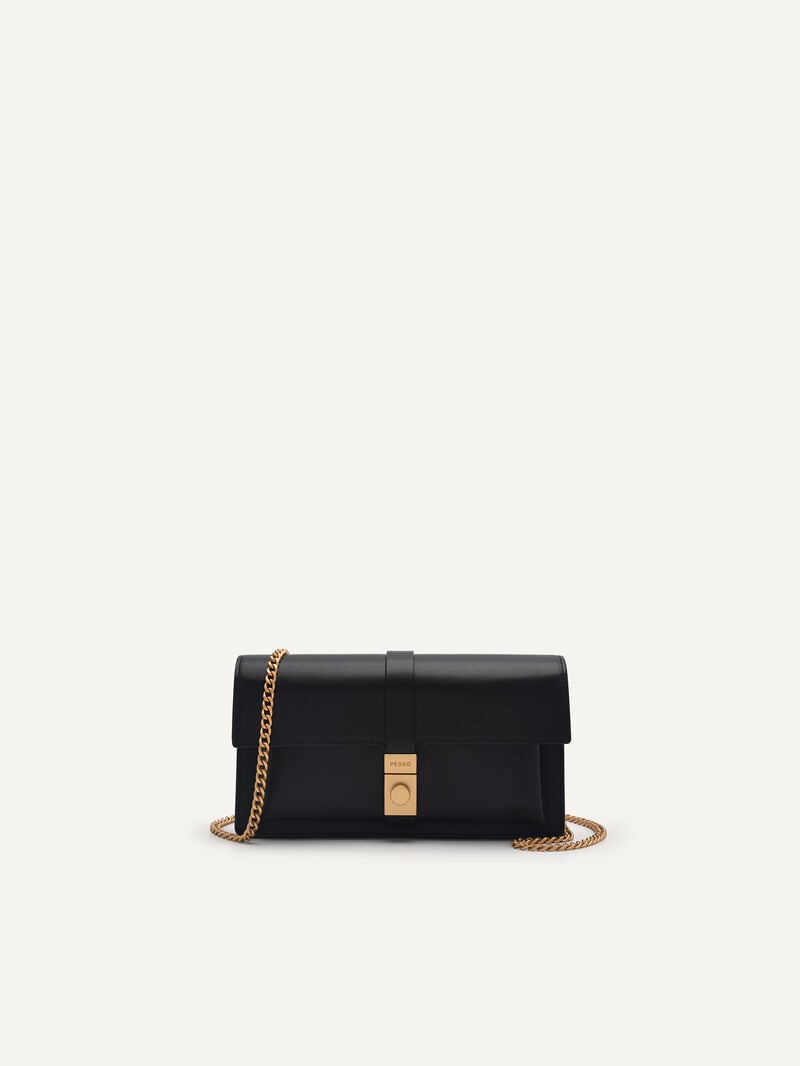 Pedro Studio Leather Travel Organizer Women Wallets Black | Q9Q-1980