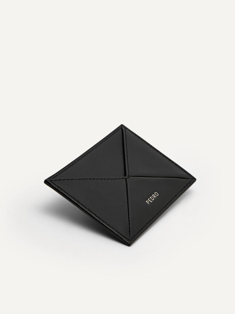 Pedro Studio Leather Women Card Holders Black | Q9Q-2013