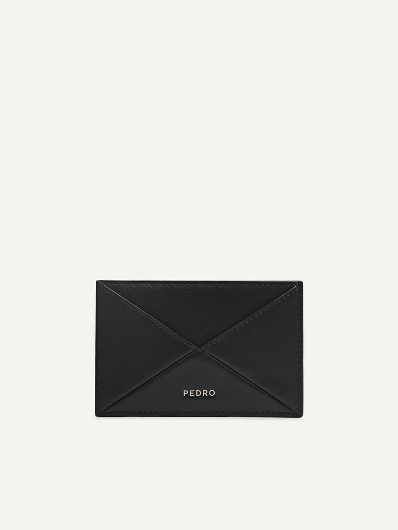 Pedro Studio Leather Women Card Holders Black | Q9Q-2013