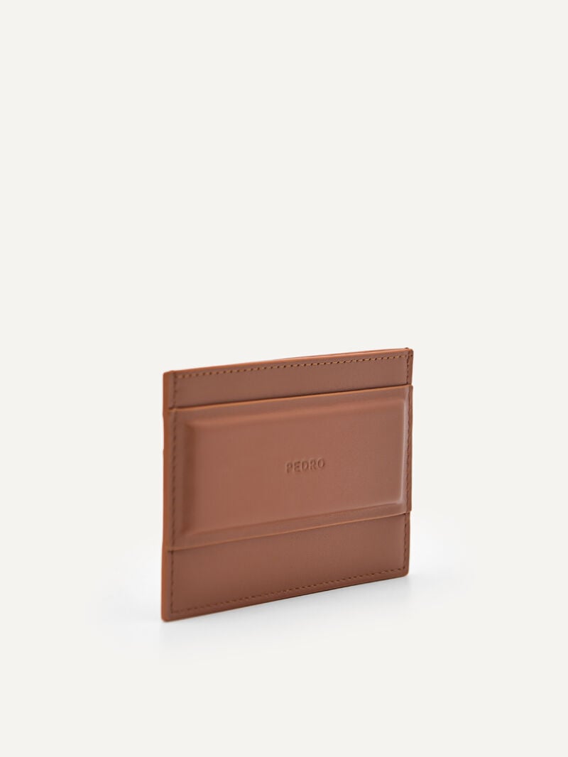 Pedro Studio Leather Women Card Holders Brown | Q9Q-2011