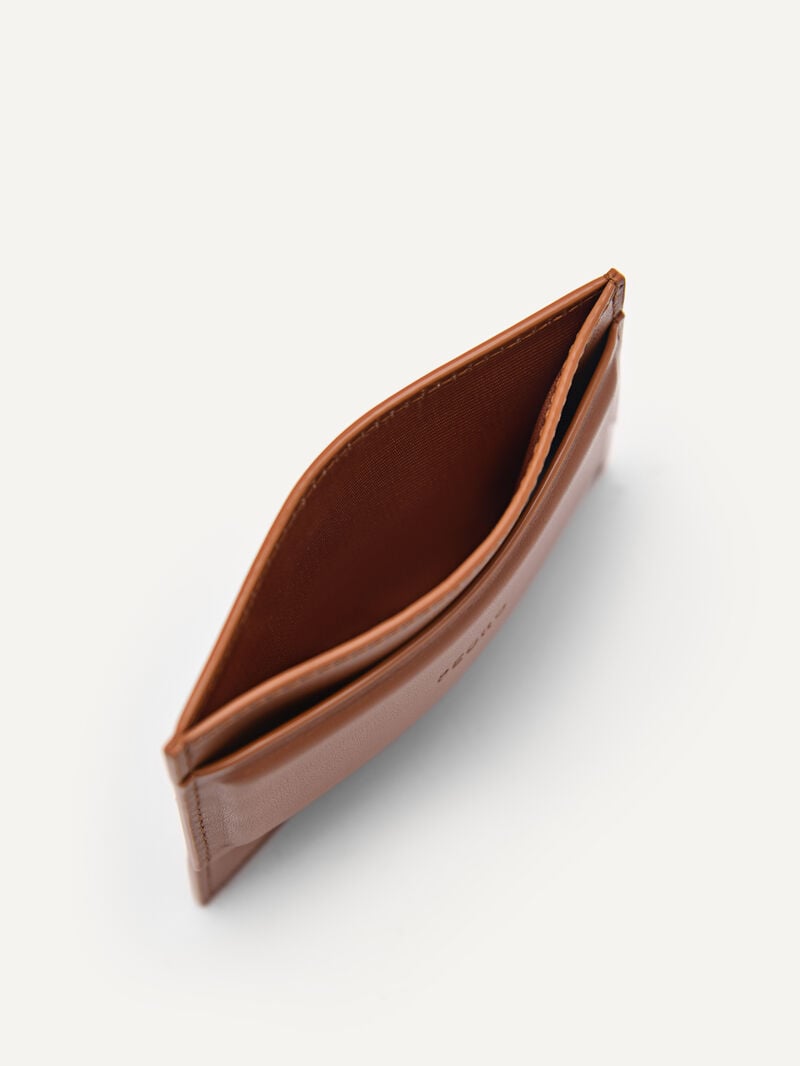 Pedro Studio Leather Women Card Holders Brown | Q9Q-2011