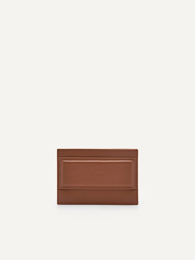 Pedro Studio Leather Women Card Holders Brown | Q9Q-2011