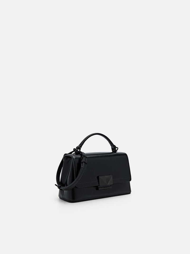 Pedro Studio Pixel Leather Mini Bags Women Shoulder Bags Black | Q9Q-2025