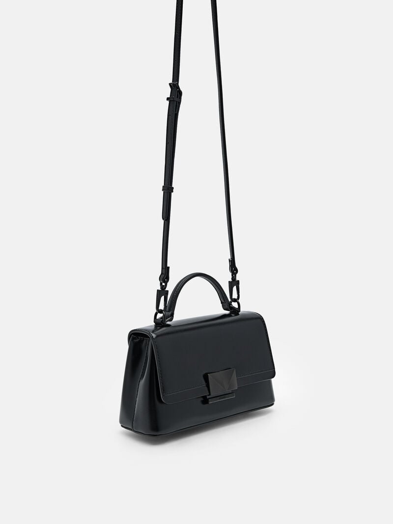 Pedro Studio Pixel Leather Mini Bags Women Shoulder Bags Black | Q9Q-2025
