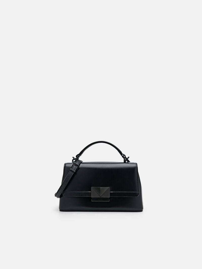 Pedro Studio Pixel Leather Mini Bags Women Shoulder Bags Black | Q9Q-2025