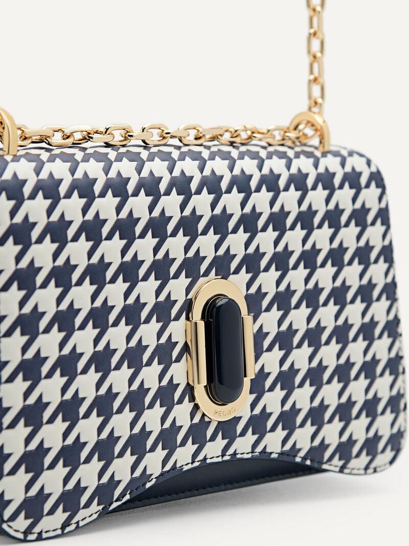 Pedro Studio Rift Leather Bags Women Shoulder Bags Navy | Q9Q-2024