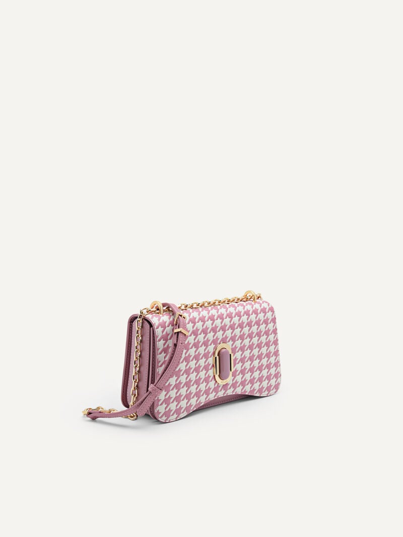 Pedro Studio Rift Leather Bags Women Shoulder Bags Blush | Q9Q-2022
